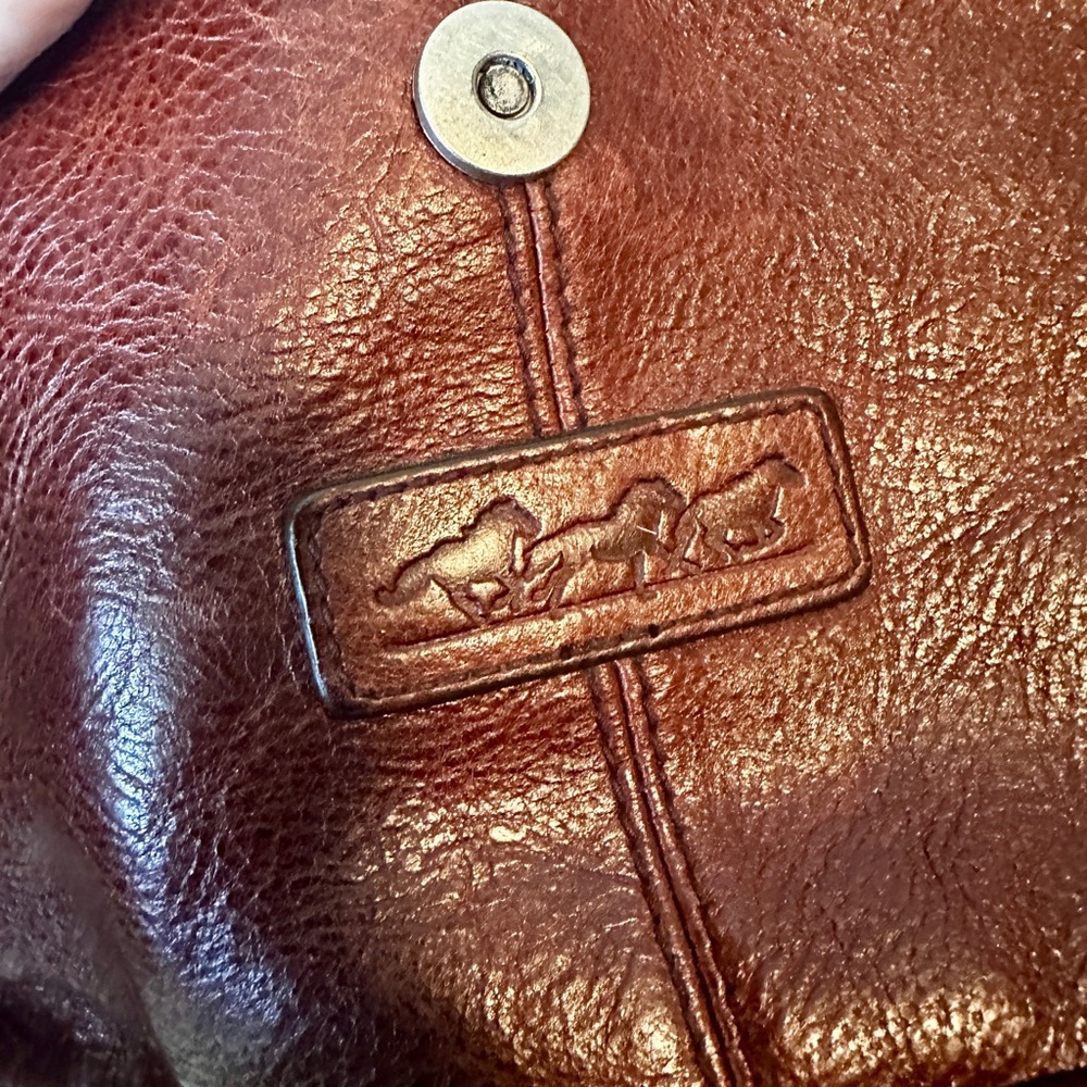 Vintage Leather Crossbody Bag - Picture 12 of 16